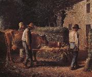 Jean Francois Millet Cow Germany oil painting artist